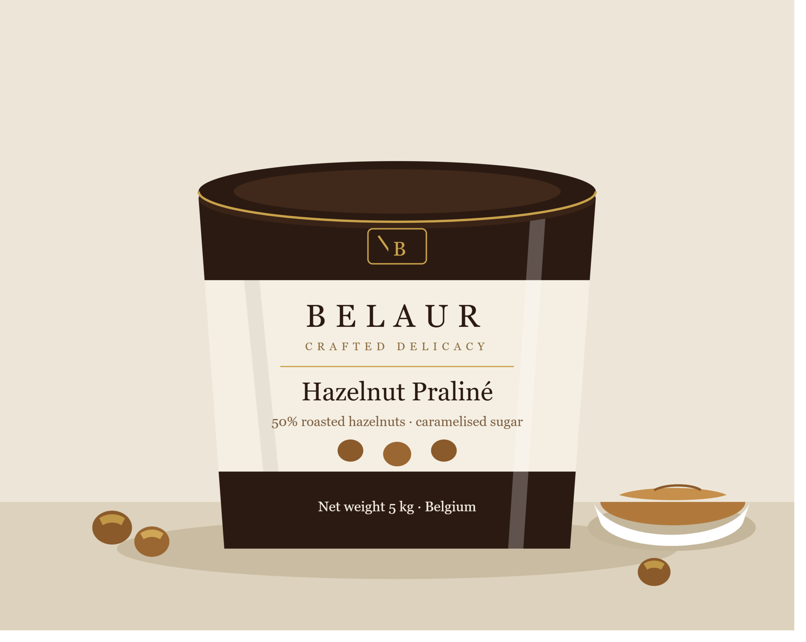 Hazelnut Praline